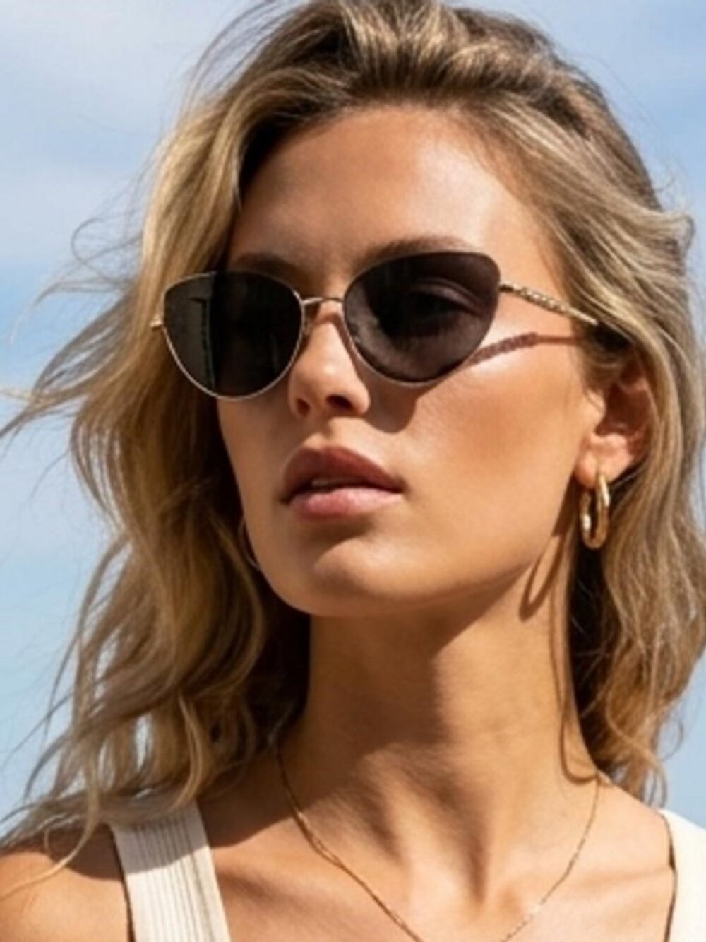 New Gucci Womens Round/Oval Black Black Grey Fashion Designer Sunglasses
